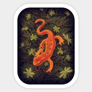 Red Spotted Newt 2 Sticker